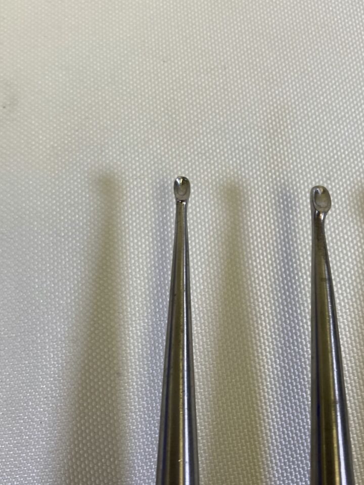 CODMAN Sizes 0/1/3/4/5 x 11" Straight Cobb Curettes Set of 5 — photo 5