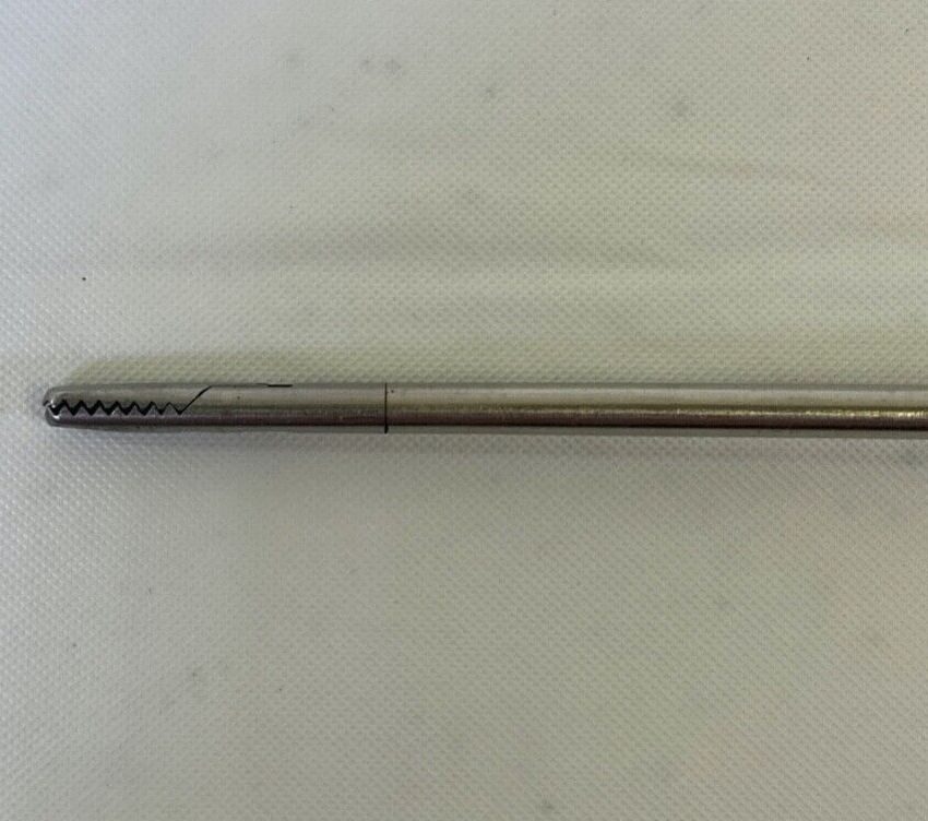 WISAP 7668 Serrated Single Action Grasper 3mm x 33cm Grasping Forcep Urology Lap — photo 5