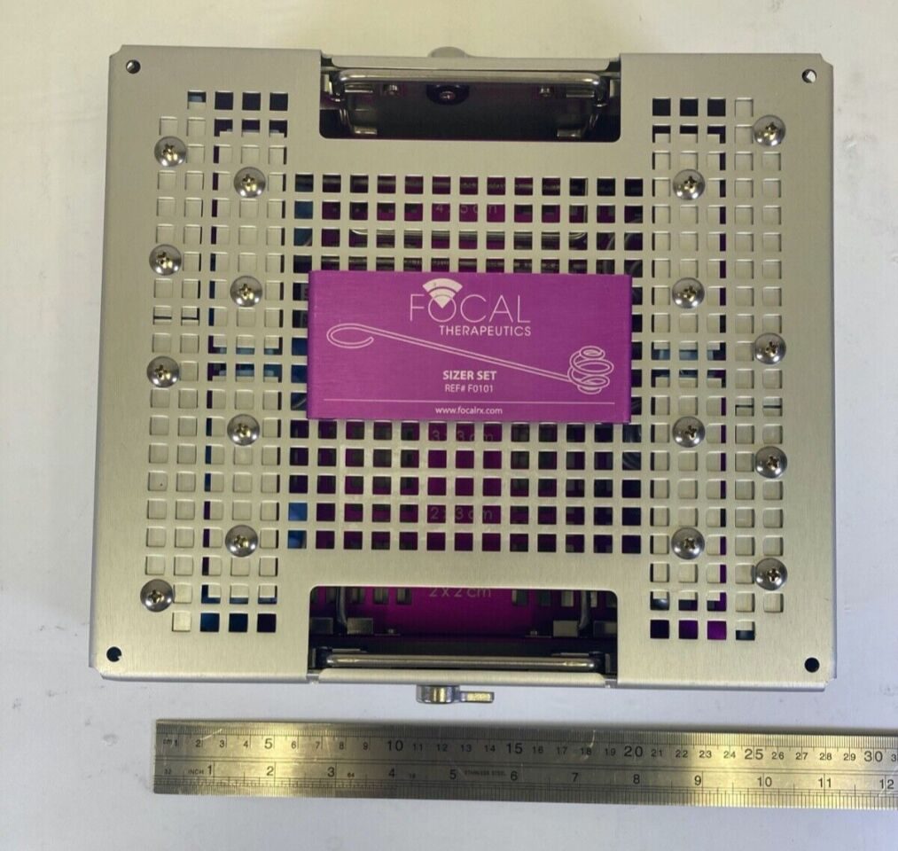 FOCAL THERAPEUTICS F0101 Biozorb Sizer Set w/ Sterilization Case ObGyn General — photo 8