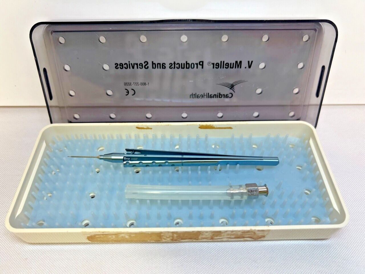 KATENA K2-9512 0.3mm X 0.6mm w/ K9-1350 Tube & Case Micro Trabeculectomy Punch