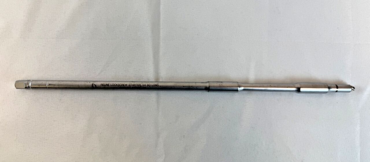 NUVASIVE 10000747 1/4" Connection Reline Long Lockscrew Starter Driver