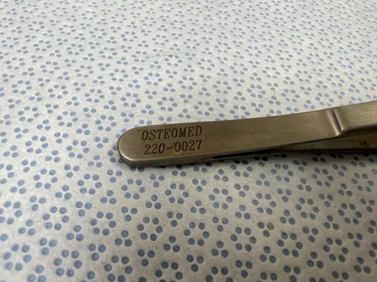 OSTEOMED 220-0027 Gerald Grasping Forceps — photo 2