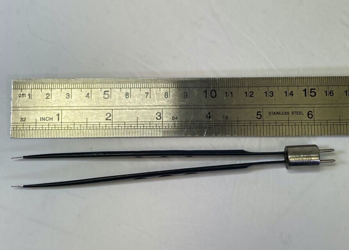AESCULAP GK720 Classic Bipolar Forceps 0.6mm Tips x 6.25" Straight Insulated — photo 8