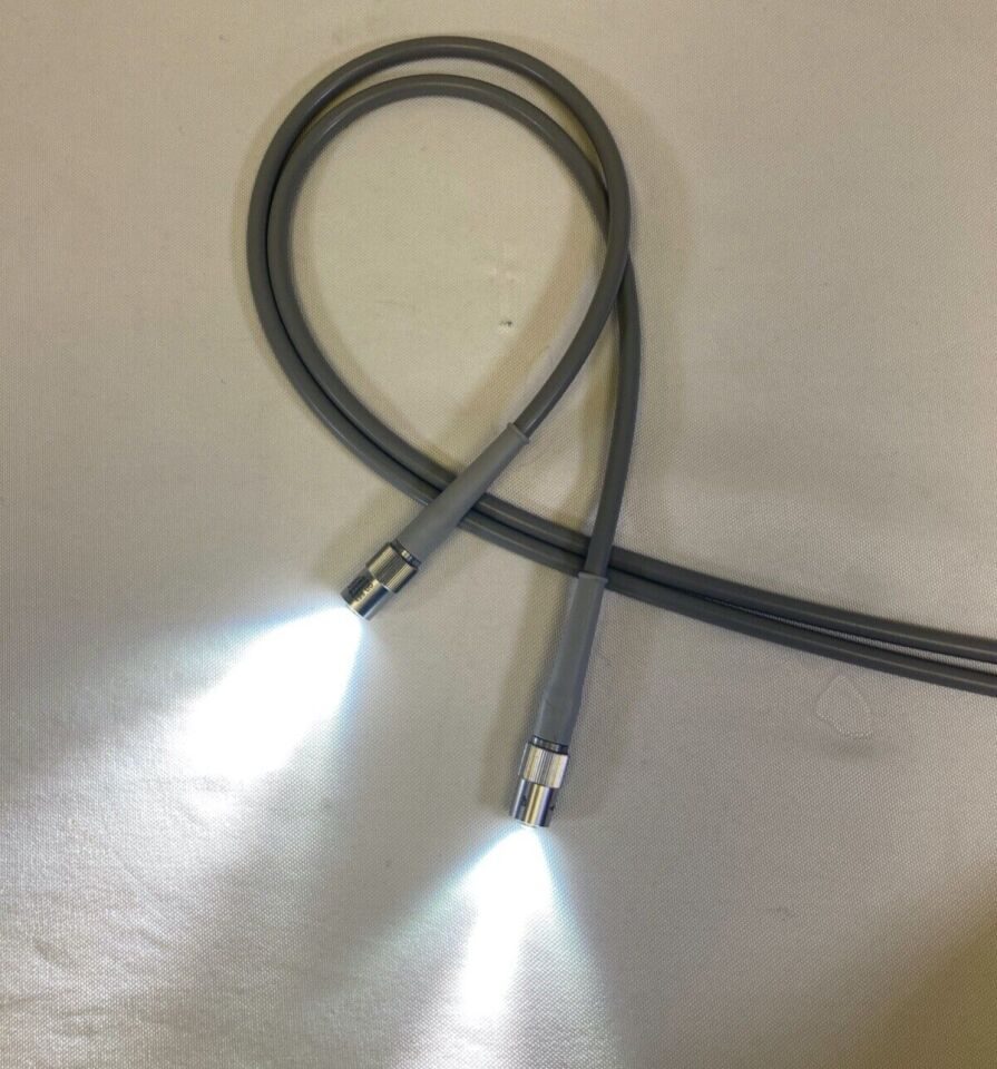 KARL STORZ 495UD Bifurcated Fiber Optic Light Cable 2x 3.5mm X 180cm Dual Leads
