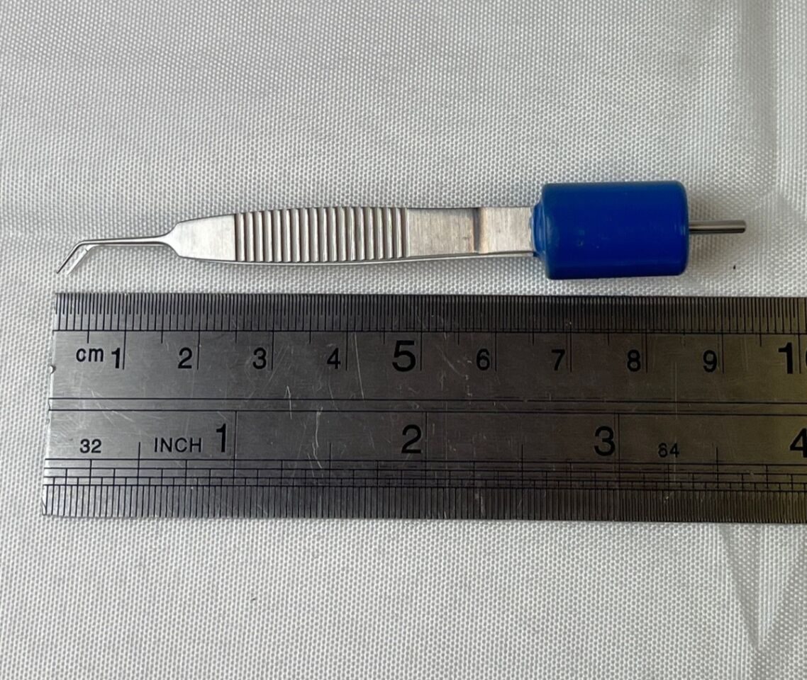 STORZ S2050-10A Angled McPherson Bipolar Forceps Ophthalmology Eye — photo 7