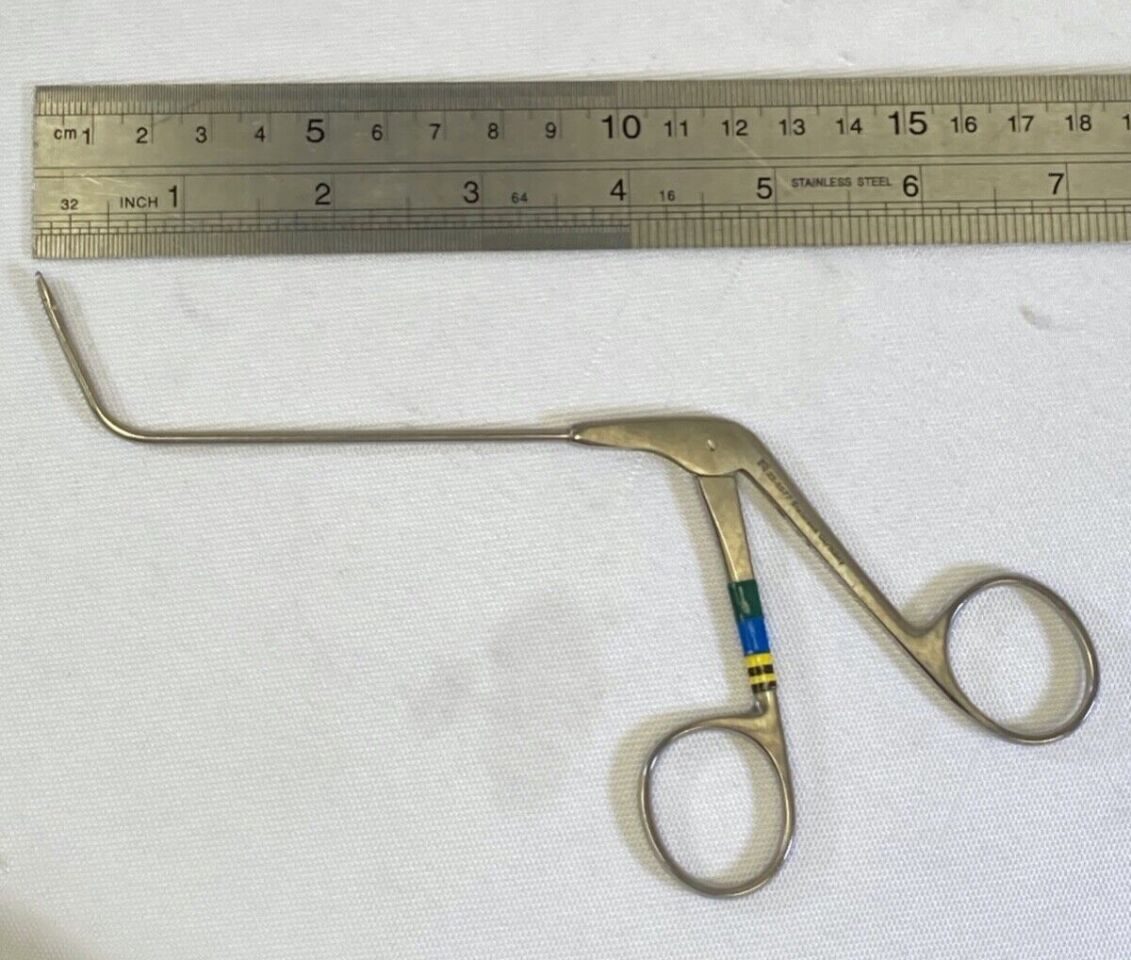 RICHARDS 23-0577 ThroughCut Punch Delicate Tissue 70deg Upturned 2mm x 6mm Jaw — photo 9
