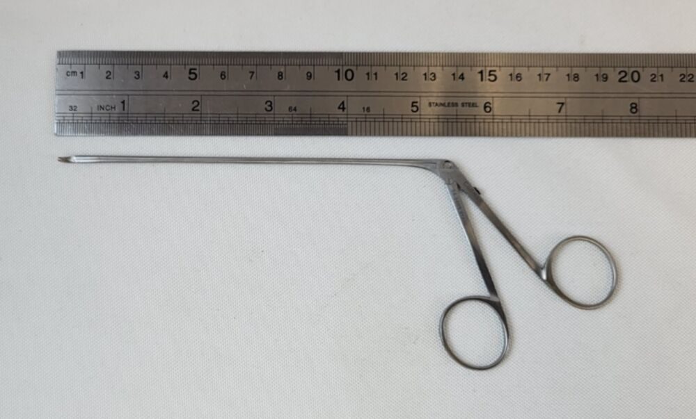 CODMAN 54-5605 Decker Microsurgical Scissors Alligator Action Curved Left — photo 8