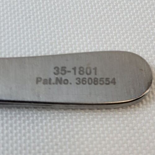 PILLING 35-1801 DeBakey Tissue Forceps Straight Delicate Tips 6" — photo 5