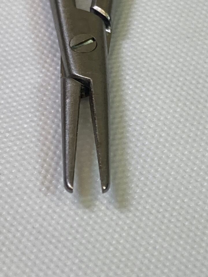 V. MUELLER CH8135-19 Delicate Touch Micro Needle Holder Extra Fine Dust Jaws — photo 7