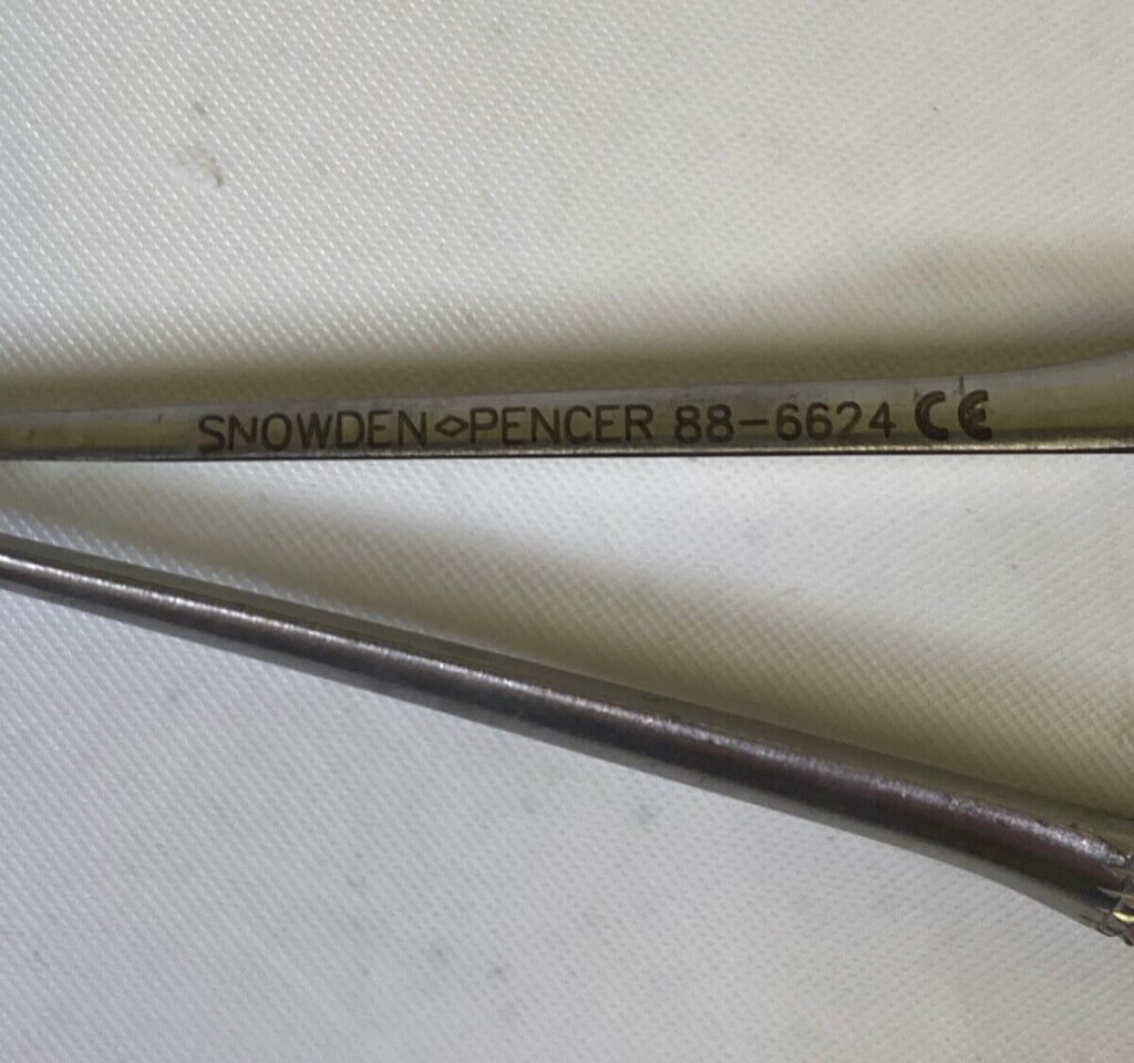 SNOWDEN-PENCER 88-6624 7" Horizontal Curved Blades Uhlig Round Handle Scissors Horizontal Curved Blades — photo 2