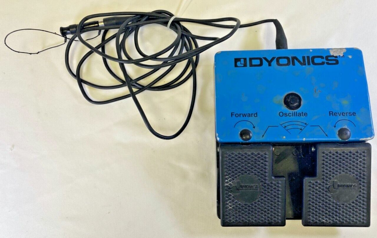 DYONICS 3498 Blue Oscillating Dual Pedal Footswitch Arthroscopic Foot Pedal