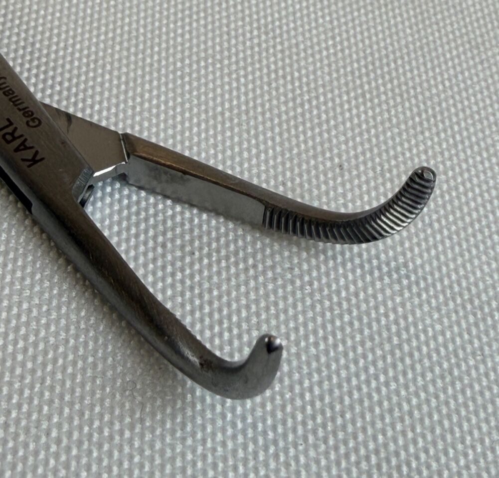 KARL STORZ 794228 Adson Artery Forcep Curved 90deg 18cm — photo 4