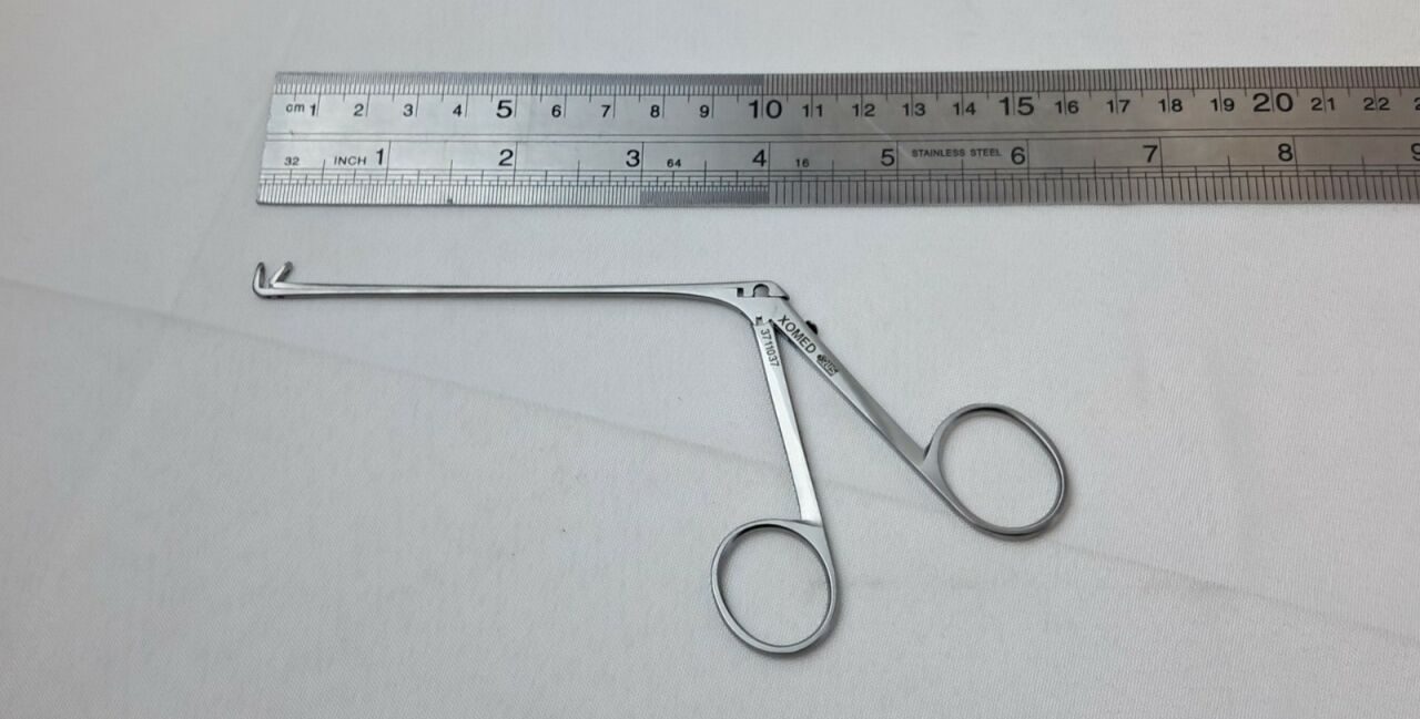 XOMED 3711037 Struempel Forceps 2.4mm Angled Up 90deg — photo 6