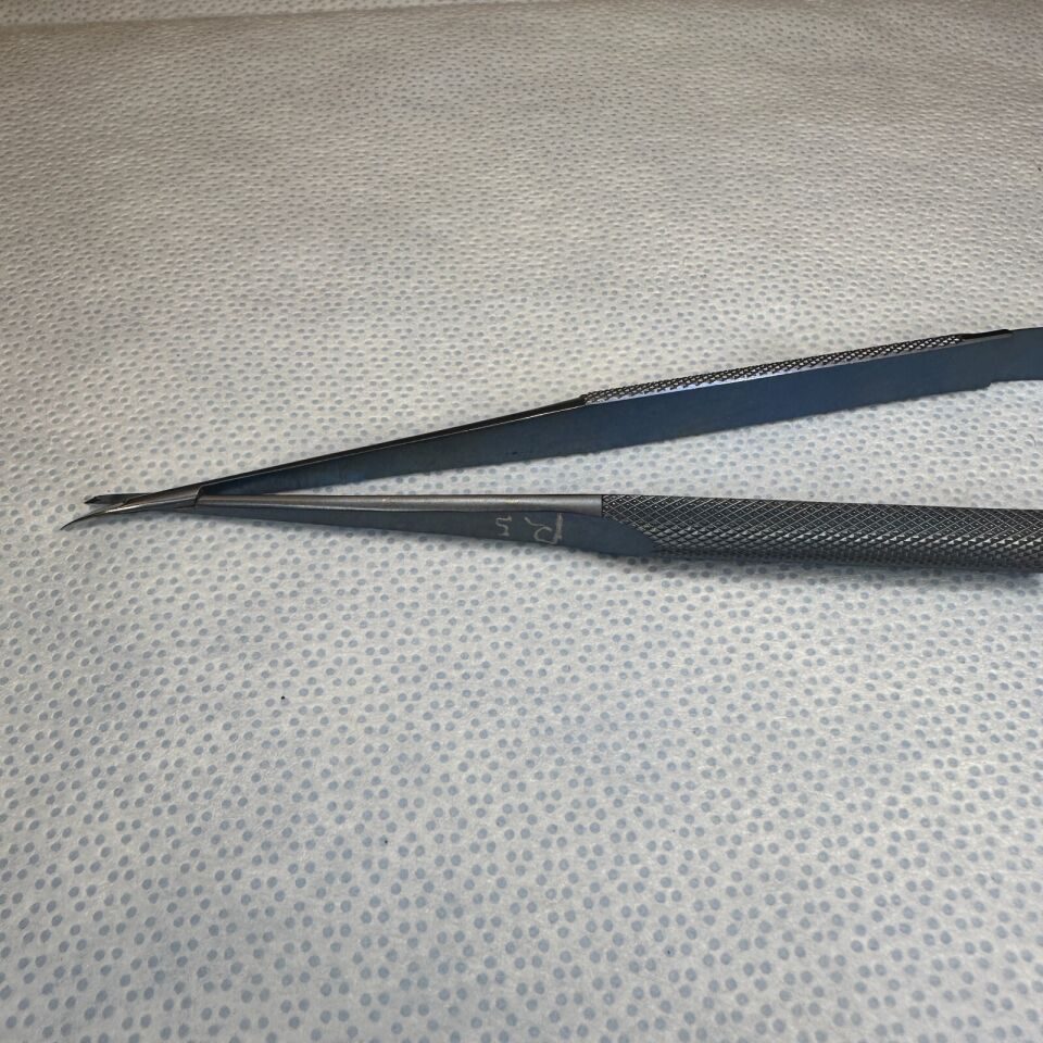 SYMMETRY SURGICAL 80-1721 Rhoton Scissors Curved Tip Neuro — photo 5