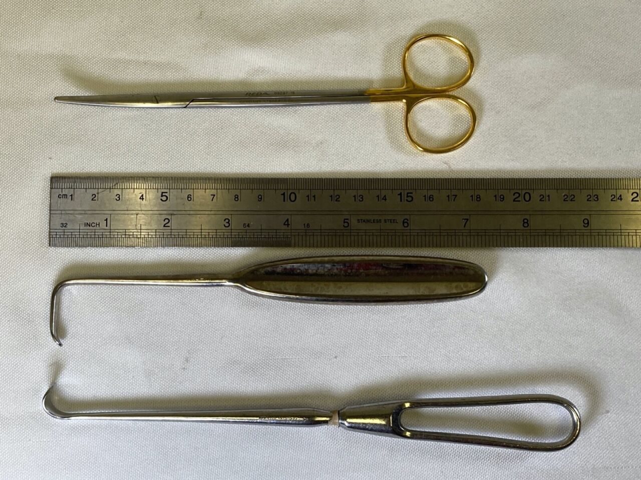 15 Piece V Mueller Codman & Sterilization Pan General ENT Thyroid Instrument Set — photo 7