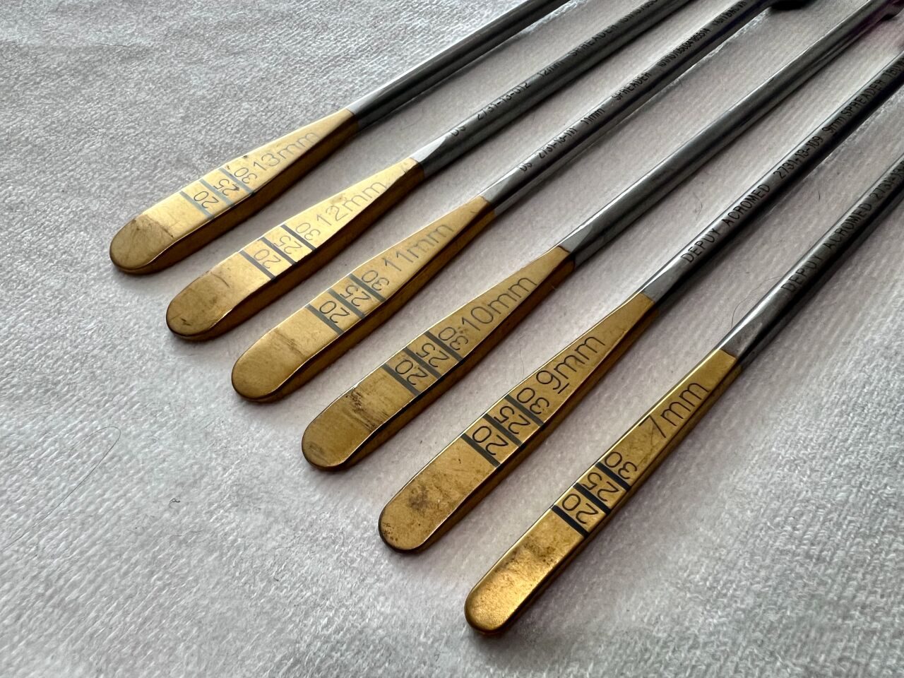 Set Of 6 Spinal Spreaders For Intervertebral Discs — photo 2