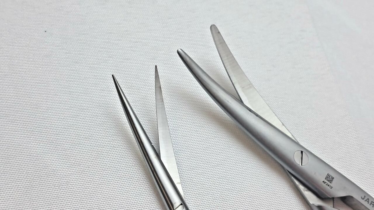 JARIT 101-259 & 103-222 Metzenbaum Mayo TC Scissors Carb-Edge 7" 6.75" — photo 4
