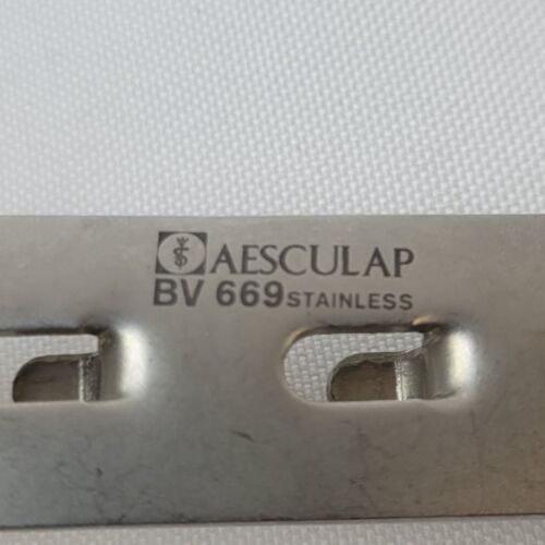 AESCULAP BV668 BV669 BV670 Kirschner Abdominal Retractor Blades - Set of 3 — photo 14