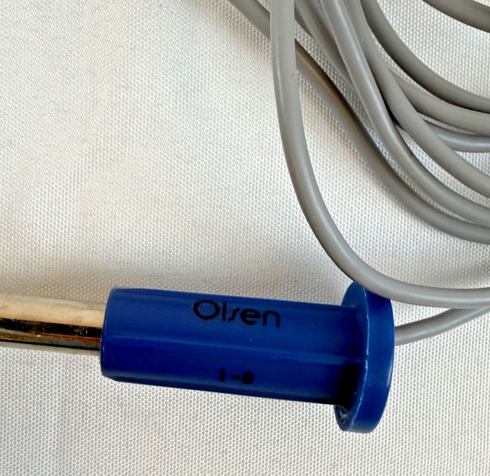 SSI OLSEN 424-A Potts-Smith Monopolar Forcep w/ Cable 2mm Tip x 10" — photo 5