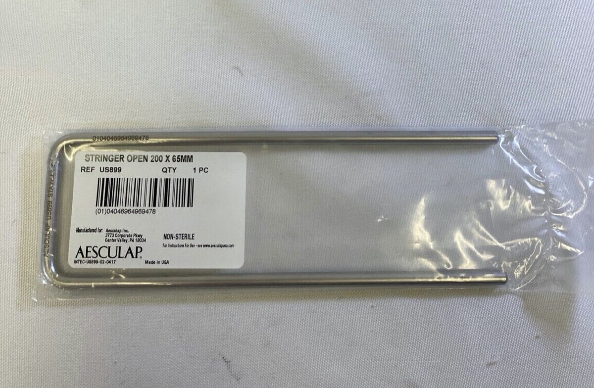 AESCULAP US899 Open Ended Instrument Stringer 200mm x 65mm