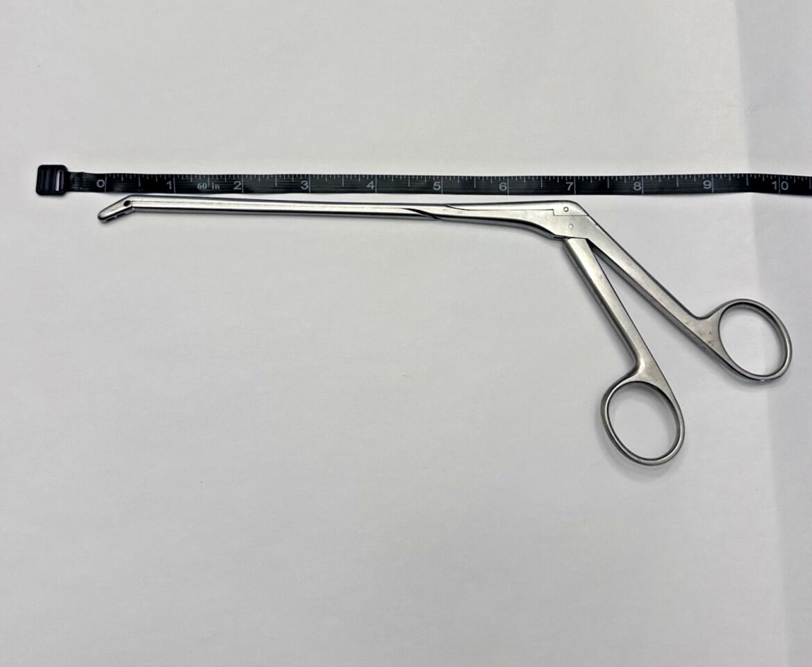 AESCULAP FF584R Caspar Rongeur 150deg 4 x 14 mm Moveable Lower Jaw 7 1/4" — photo 8