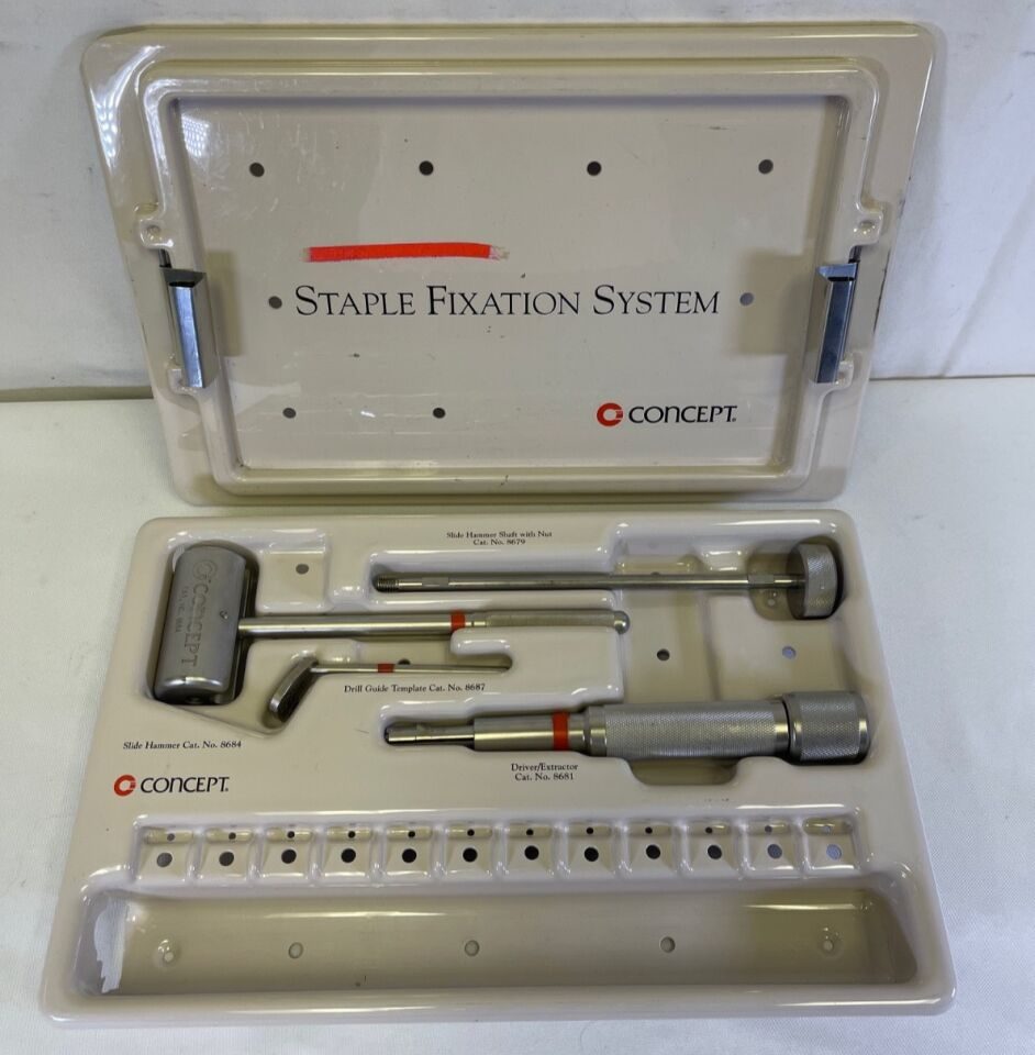 CONCEPT  Staple Fixation System w/ Sterilization Case