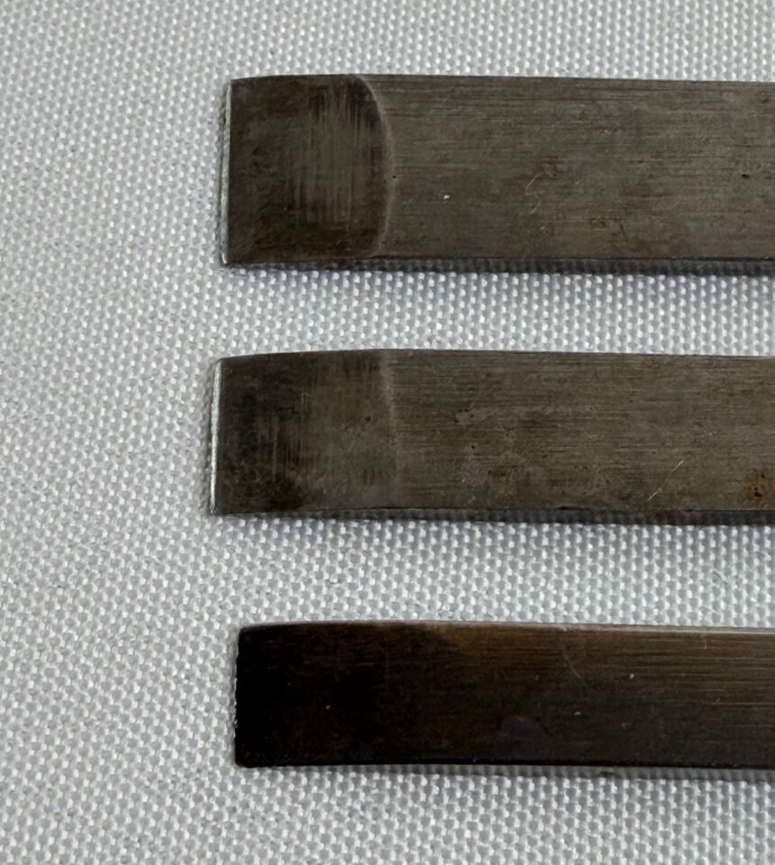 V. MUELLER RH1405 1406 1410 Straight Osteotome Set 7mm 9mm 12mm — photo 4