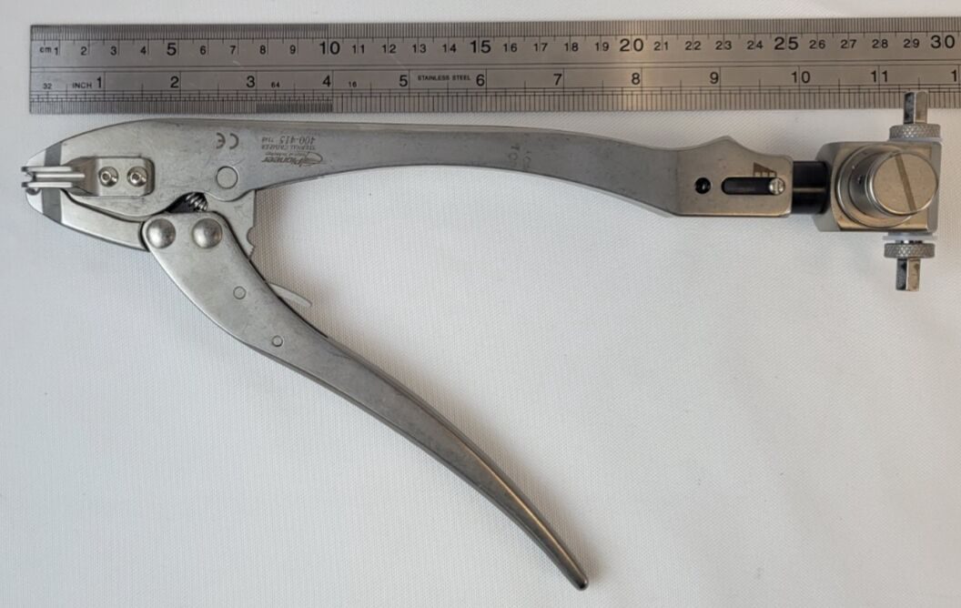PIONEER 400-415 & 400-447 Sternal Cable System Wire Crimper w/ Tensioning Handle — photo 12