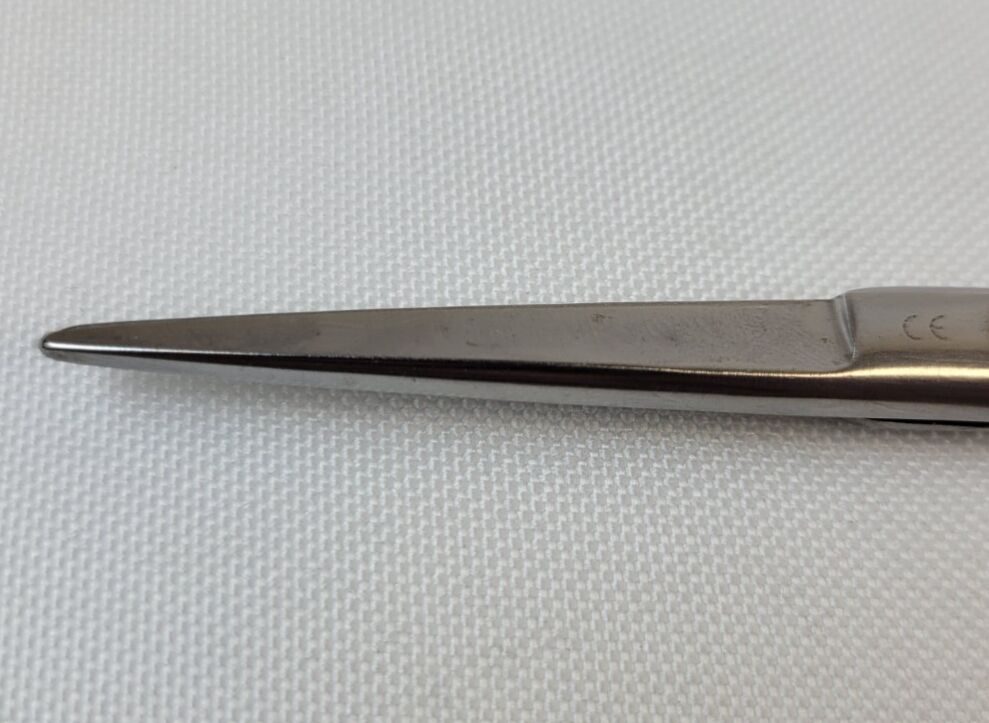 SNOWDEN-PENCER 32-5838 Diamond SerEdge Tebbetts Scissors, TC Blade Inserts, 7.5" — photo 2