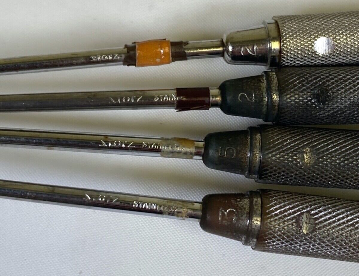 KARL STORZ 45deg 70deg 120deg x 6.5" Set of 8 Antrum Coakley Curettes — photo 7