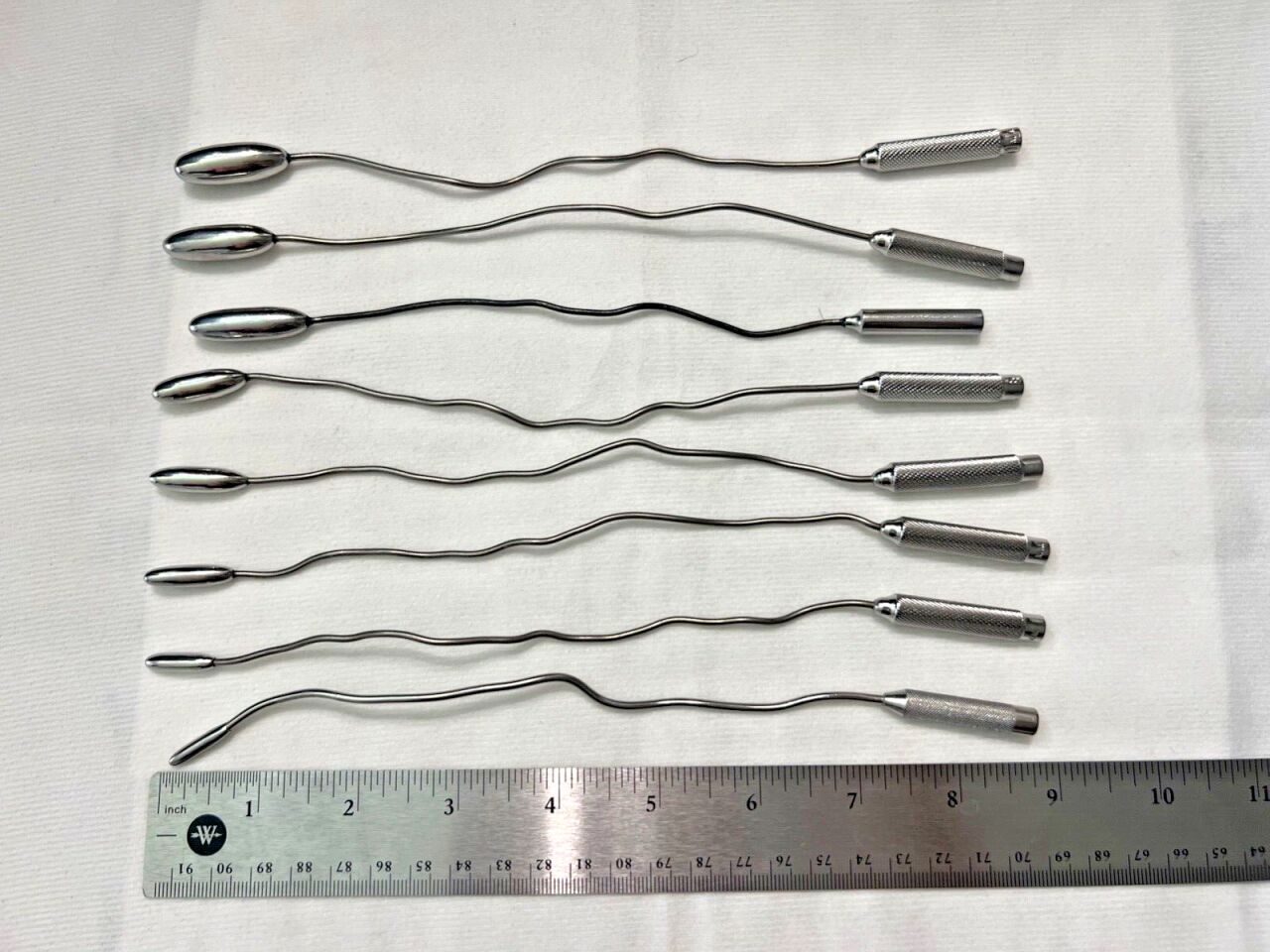 PILLING  WECK  TELEFLEX DeBakey 4mm-11mm 9" Set Of 8 Vascular Dilators — photo 4
