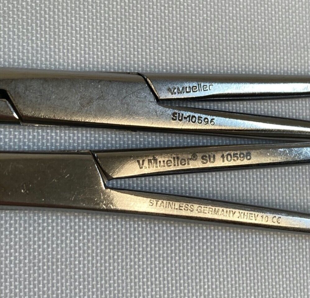 V. MUELLER SU-10596 Bevan Gall Bladder Forceps 8" — photo 2