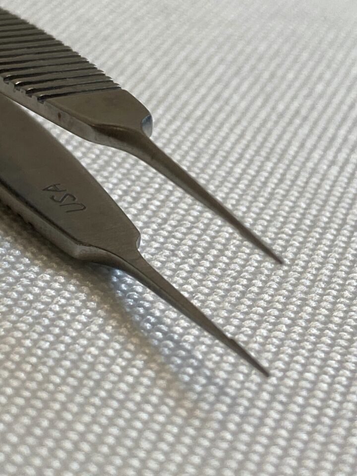 MSI PRECISION 5-2926-S Kelman-McPherson Tying Forceps 5mm Platforms Ophthalmic — photo 13