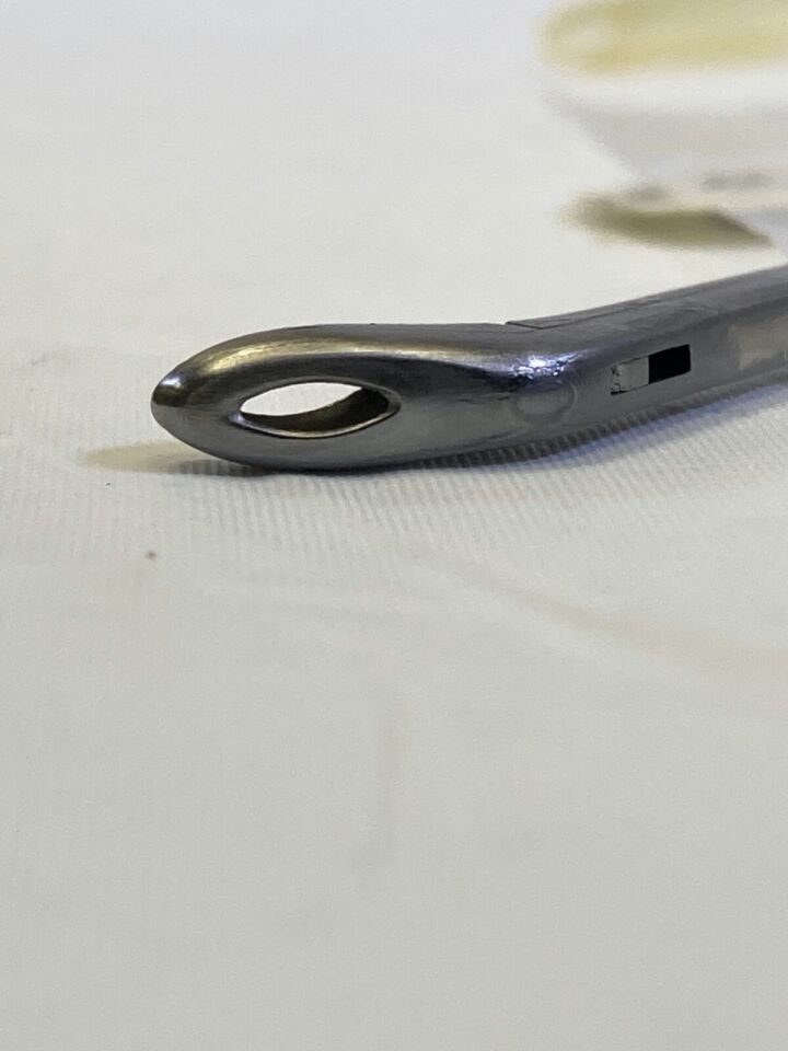 SSI ULTRA SYMMETRY 66-2813 Weil Blakesley Nasal Forcep Fenestrated 45deg x 5mm Jaw — photo 6