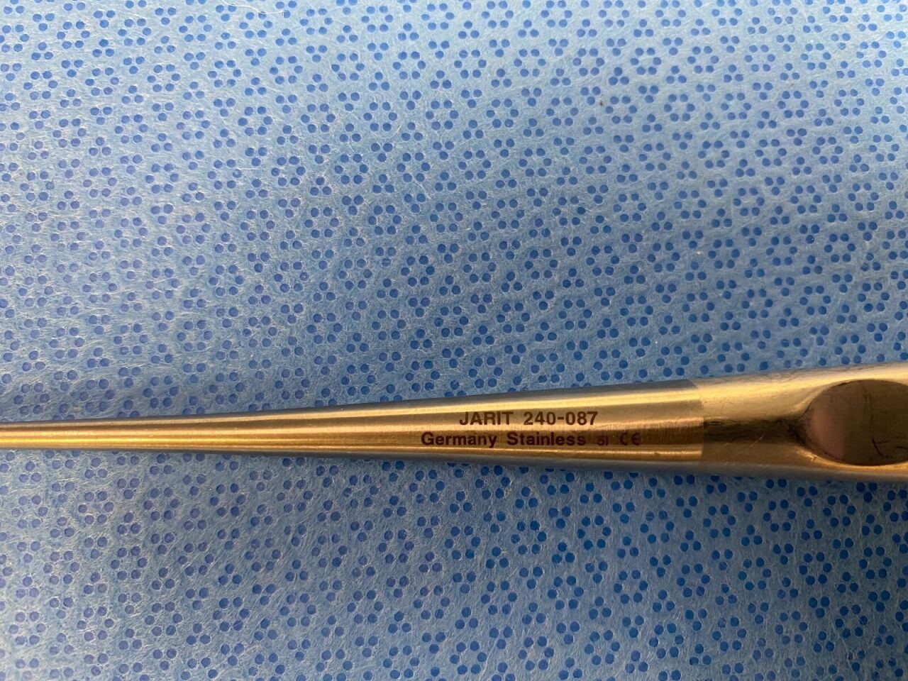 JARIT 240-087 Bruns Oval Cup Curette, Size 3-0, 8" — photo 2
