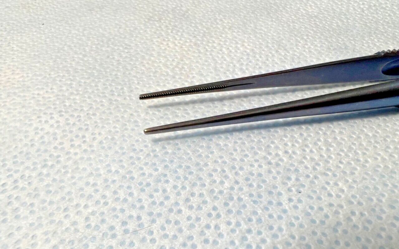 JARIT 320-114TI Titanium DeBakey Vascular Tissue Forceps — photo 2