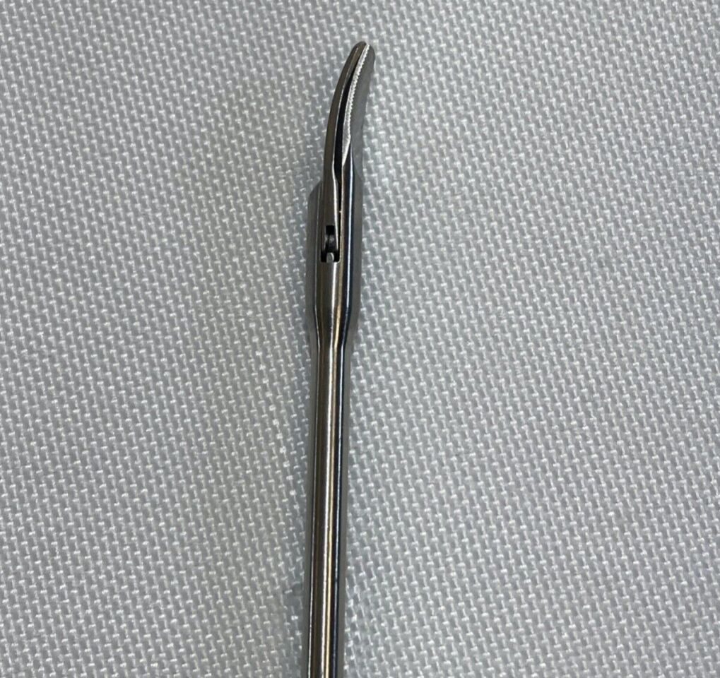 KARL STORZ 8594TC Laryngeal Scissor Heavy 10mm Right Curve Blade 3mm x 23cm ENT — photo 6