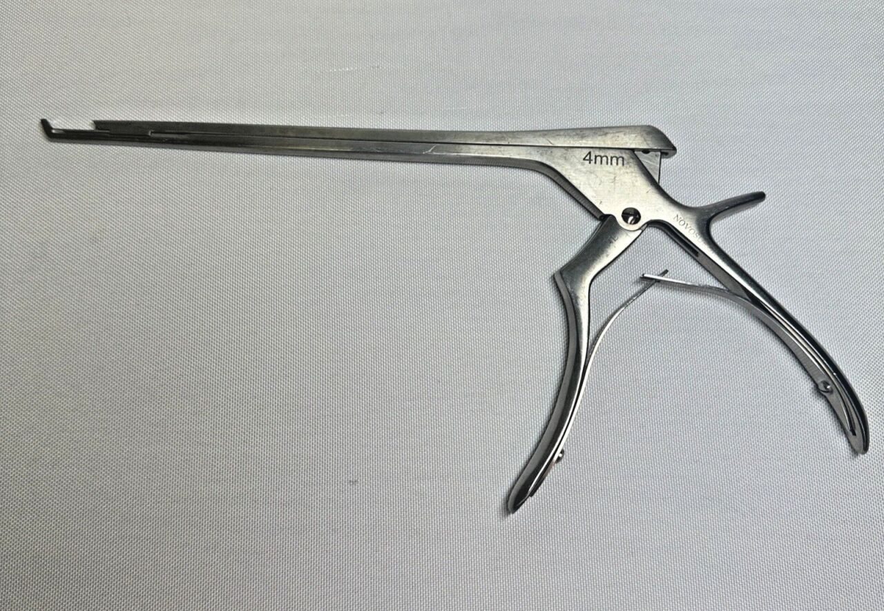 NOVO SURGICAL 5715-84E Laminectomy Kerrison Rongeur 4mm X 40deg Up