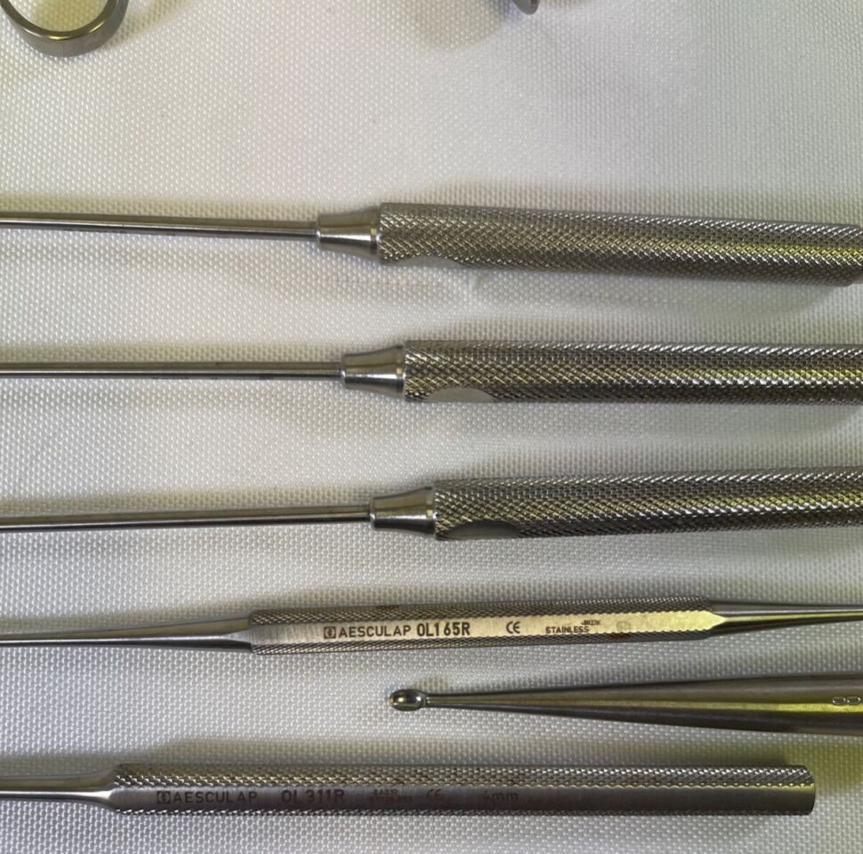 VARIOUS  13 Piece Aesculap Millennium Surgical Caldwell-Luc Instrument Set w/ Case — photo 3