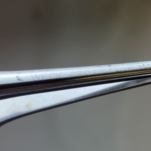WECK  Castroviejo Needle Holder Straight Jaws Locking Tungsten Carbide 7-1/4" — photo 9