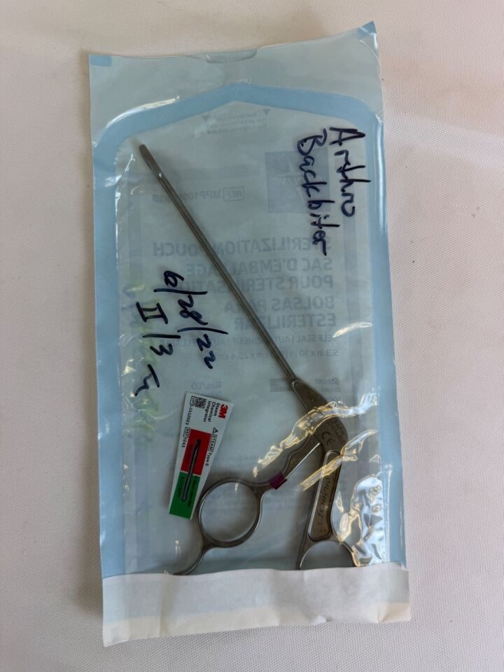 STRYKER 300-034-800 Conquest 3.4mm Straight Backbiter Arthroscopic Punch Forcep — photo 8