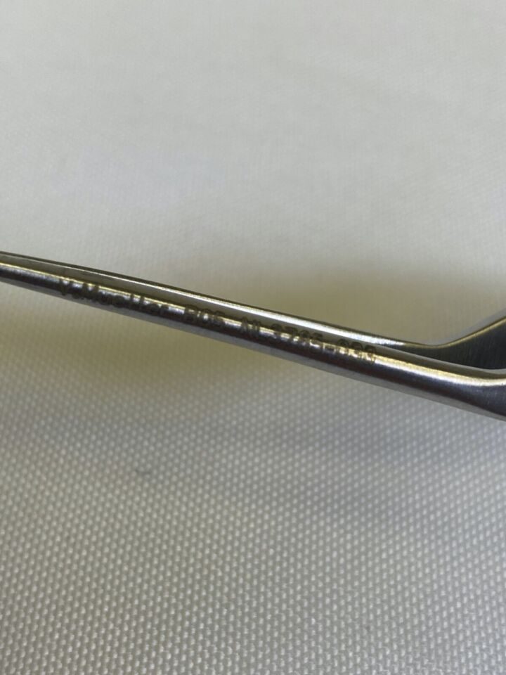 V. MUELLER NL3785-033 Rhoton Micro Scissors Bayonet Curved — photo 2