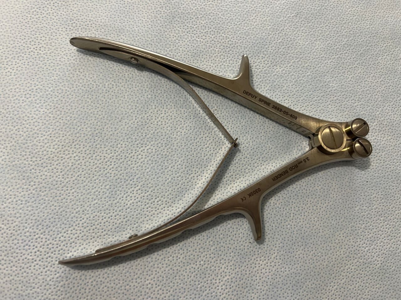 DEPUY 2883-05-400 Orthopedic Rod Bender 3.5mm