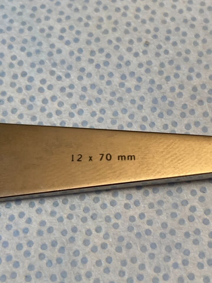 MICRO-AIRE 1500-046  12mm x 70mm Osteotome Attachment Orthopedics Trauma — photo 7