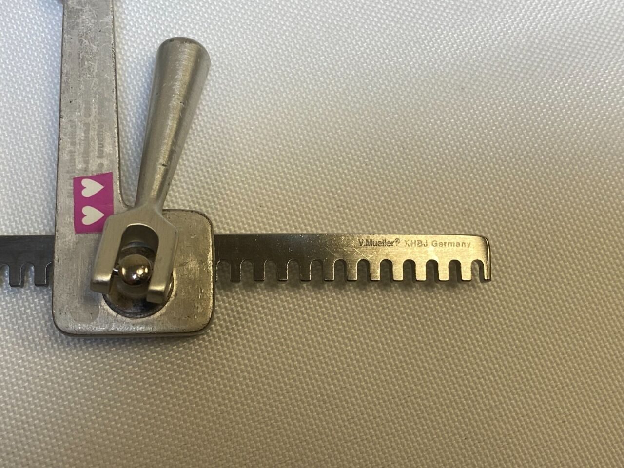 V. MUELLER CH-1260 FINOCHIETTO Infant Rib Spreader, Aluminum Blades   Arms — photo 4