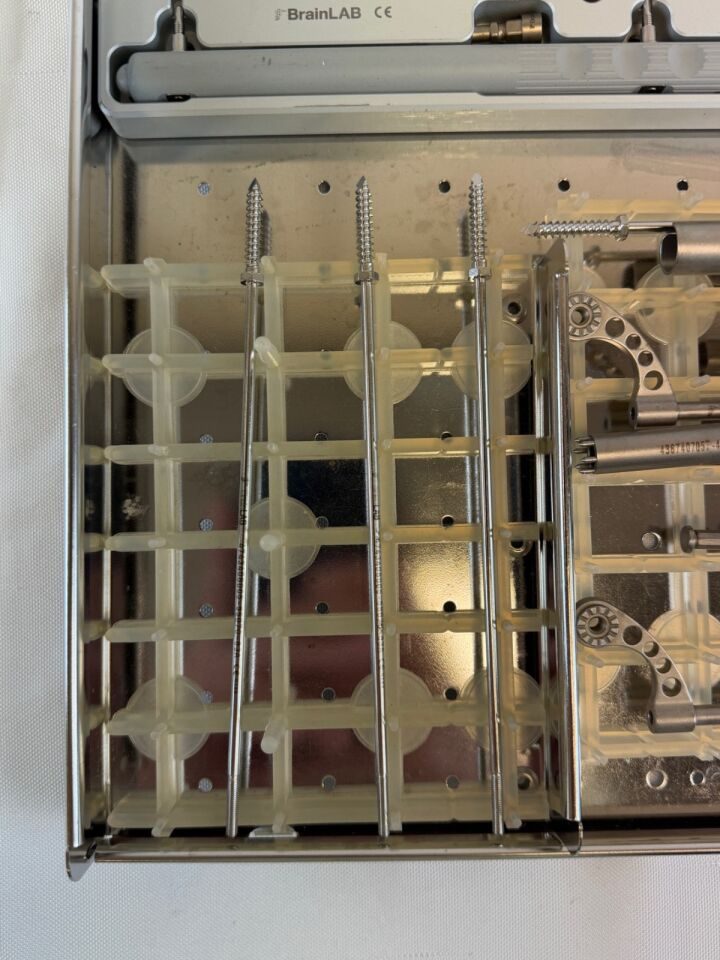 BRAINLAB Various 13 Piece Naviaged Instrument Set w/ Sterilization Tray — photo 5