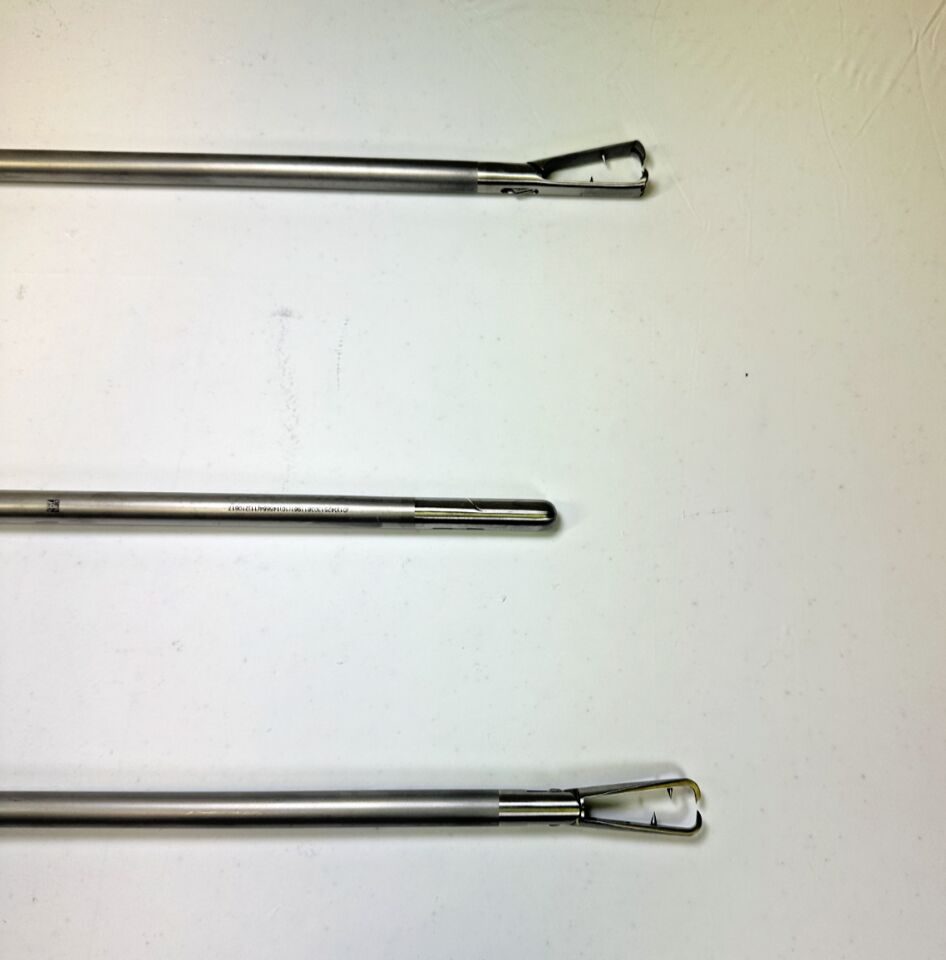 BLUE ENDO  Laparoscopic 13mm Biopsy Spoon & Tenaculum Forceps Set — photo 3