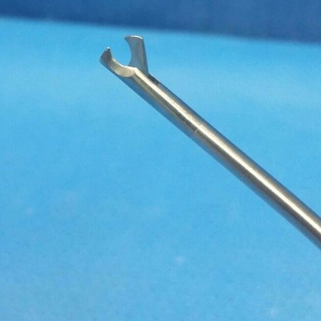 STRYKER 300-034-602 3.4mm Hooked 30deg Left Arthroscopy Hook Scissor Forcep — photo 6