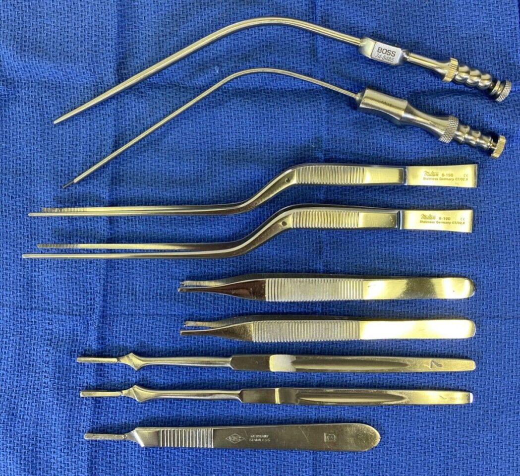 GLOBAL Konig Fishman Nasal / ENT Tray 51 Piece Nasal / ENT Tray w/ Sterilization Case — photo 4