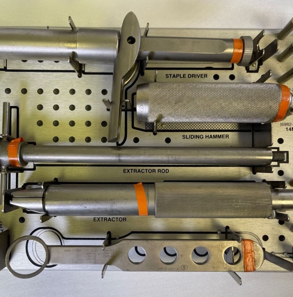 HOWMEDICA Various Ellison Fixation Instrument System w/ Sterilization Case — photo 3